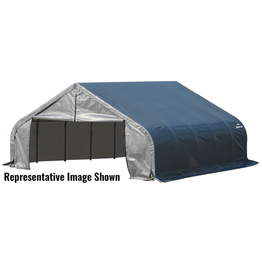 ShelterLogic | ShelterCoat 18 x 28 ft. Garage Peak Gray STD