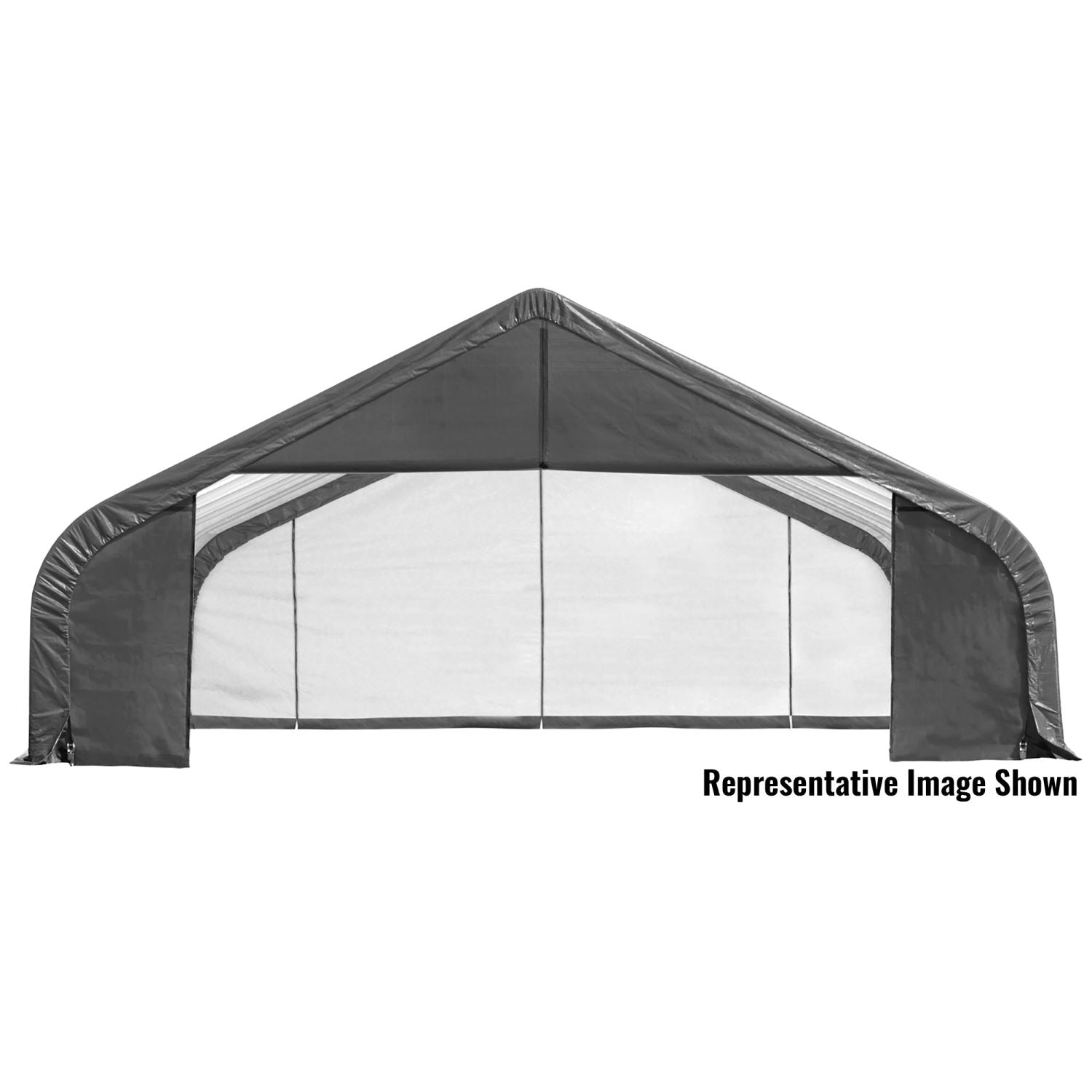 ShelterLogic | ShelterCoat 28 x 24 ft. Garage Peak Gray STD