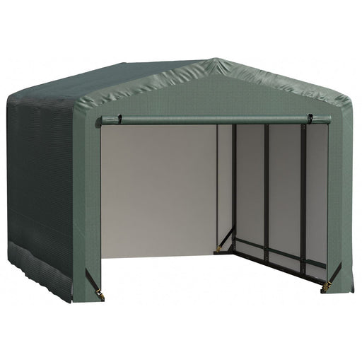 ShelterLogic | ShelterTube Wind and Snow-Load Rated Garage 10x14x8 Green