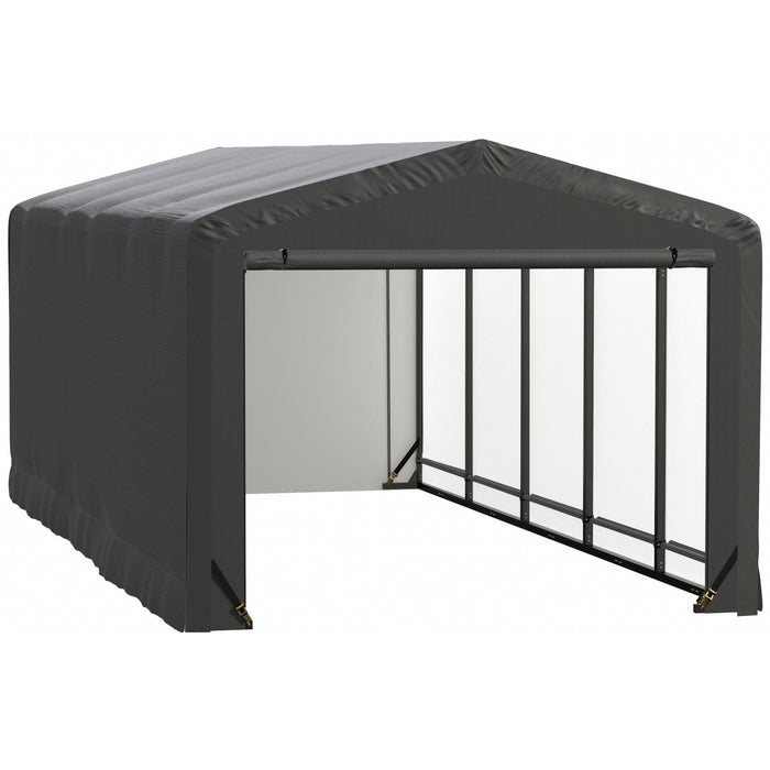 ShelterLogic | ShelterTube Wind and Snow-Load Rated Garage 10x23x8 Gray