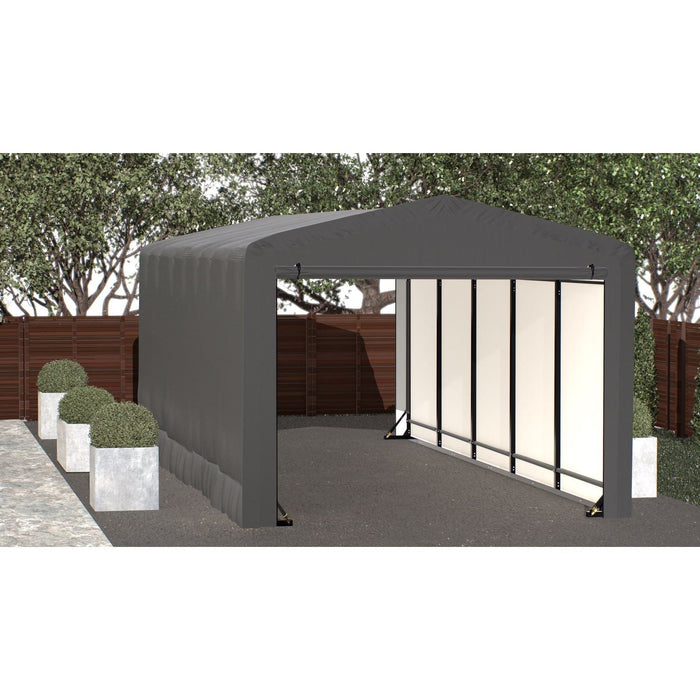 ShelterLogic | ShelterTube Wind and Snow-Load Rated Garage 10x23x8 Gray