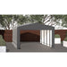 ShelterLogic | ShelterTube Wind and Snow-Load Rated Garage 12x18x8 Gray