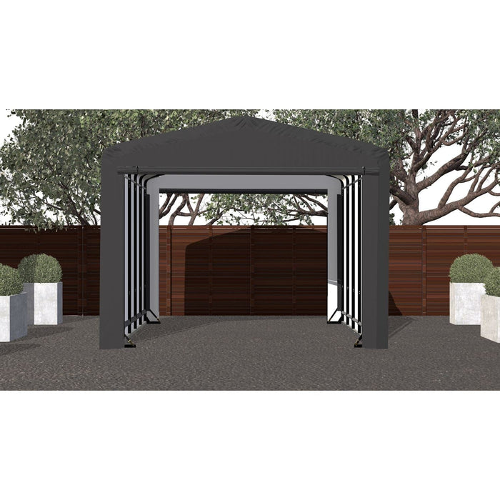 ShelterLogic | ShelterTube Wind and Snow-Load Rated Garage 12x23x10 Gray