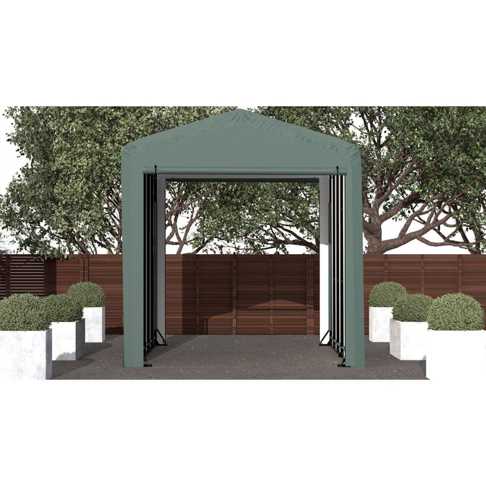 ShelterLogic | ShelterTube Wind and Snow-Load Rated Garage 14x23x16 Green