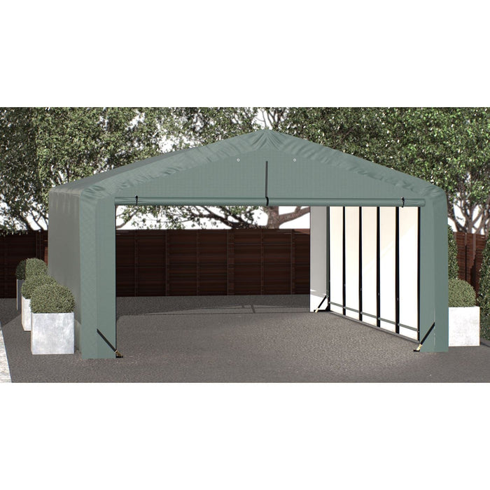 ShelterLogic | ShelterTube Wind and Snow-Load Rated Garage 20x27x12 Green