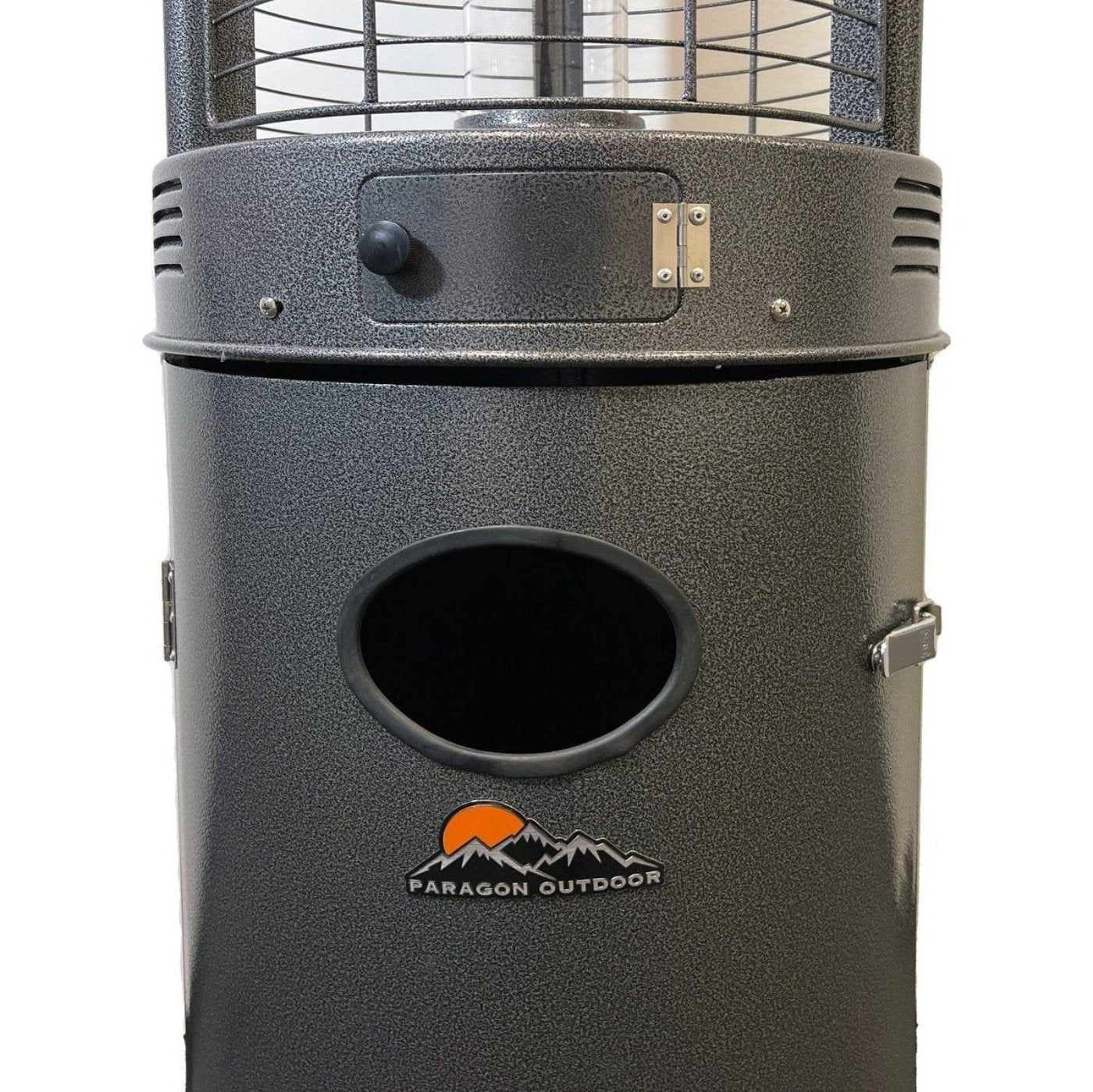 Shine Round Flame Tower Heater, 82.5”, 32,000 BTU - Backyard Provider