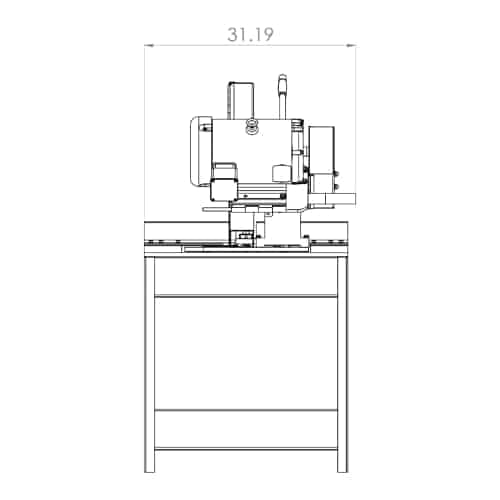 Kalamazoo Industries 18 Inch Abrasive Heavy Duty Mitre Saw - KM16-18