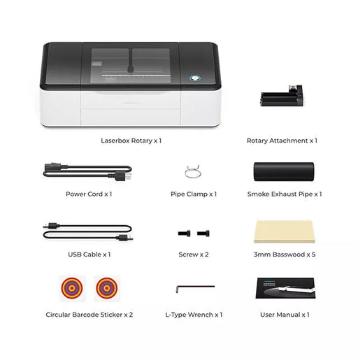 Xtool Laserbox Rotary 40w Laser Cutter