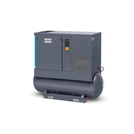 Atlas Copco 25HP, 99 CFM, G18 Rotary Screw Air Compressor 208-230/460V - 8153335807