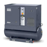 Atlas Copco 20HP, 62.8 CFM, 120 Gallon G15 Rotary Screw Air Compressor w/Aftercooler 208-230/460V - 8153294536