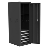 Homak 22" Pro II 5 Drawer Side Locker - BK08022052