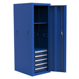 Homak 22" Pro II 5 Drawer Side Locker - BK08022052