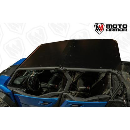Moto Armor Can Am Commander MAX / Maverick MAX Aluminum Roof - MA-COM-RF-4-AL-BLK
