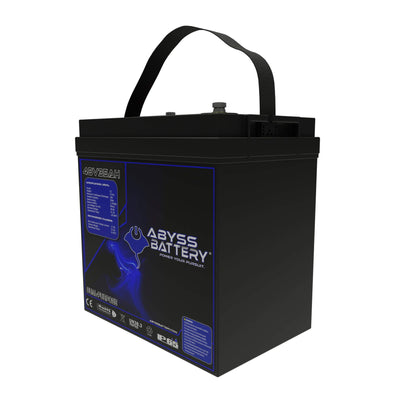 Abyss Battery 48V 35Ah GC2 Lithium Golf Cart Battery - AB-48V35-BT