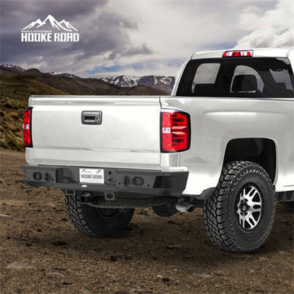 Hooke Road Rear Bumper (07-18 Chevy Silverado 1500) - HE.9036