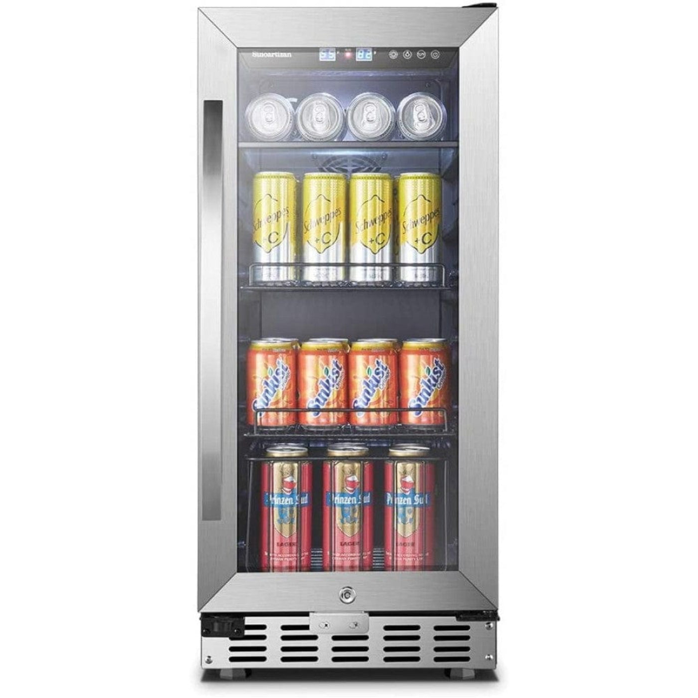 Lanbo Sinoartizan 70 Cans Single Zone Stainless Steel Beverage Coolers - ST-33BC