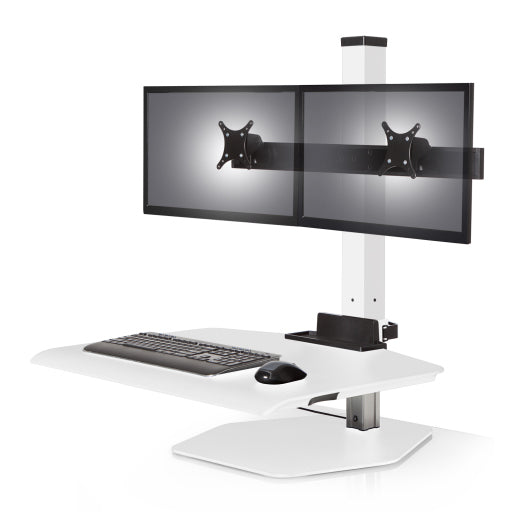 Innovative Winston Workstation Dual Monitor Adjustable Standing Desk Converter - 18089