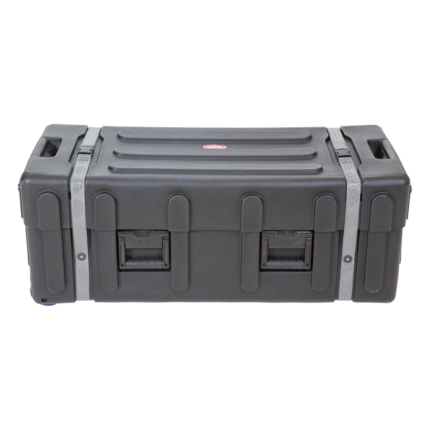 SKB Drum Hardware Case with Wheels, Durable Polyethylene Mobile Storage, Black - 420620