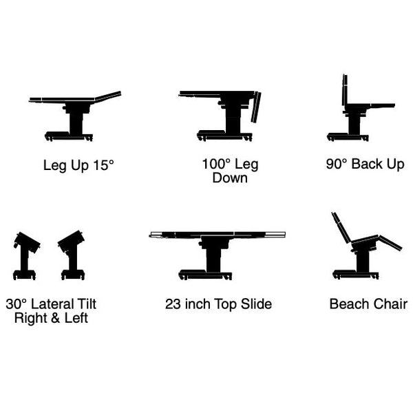 Skytron UltraSlide 3600B Surgery Table - MFI-SKY-3600B