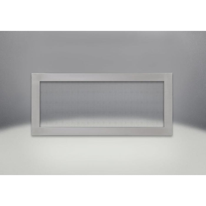 Napoleon Fireplaces Brushed Stainless Steel Surround with Premium Safety Barrier for 38" or 50" Vector Series Fireplaces, Napoleon, 38", 50", SLF38SS