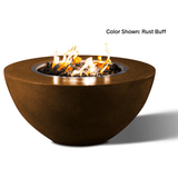 Slick Rock Concrete 34" Oasis Round Fire Bowl with Electronic Ignition - KOF34EING