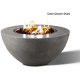 Slick Rock Concrete 34" Oasis Round Fire Bowl with Electronic Ignition - KOF34EING