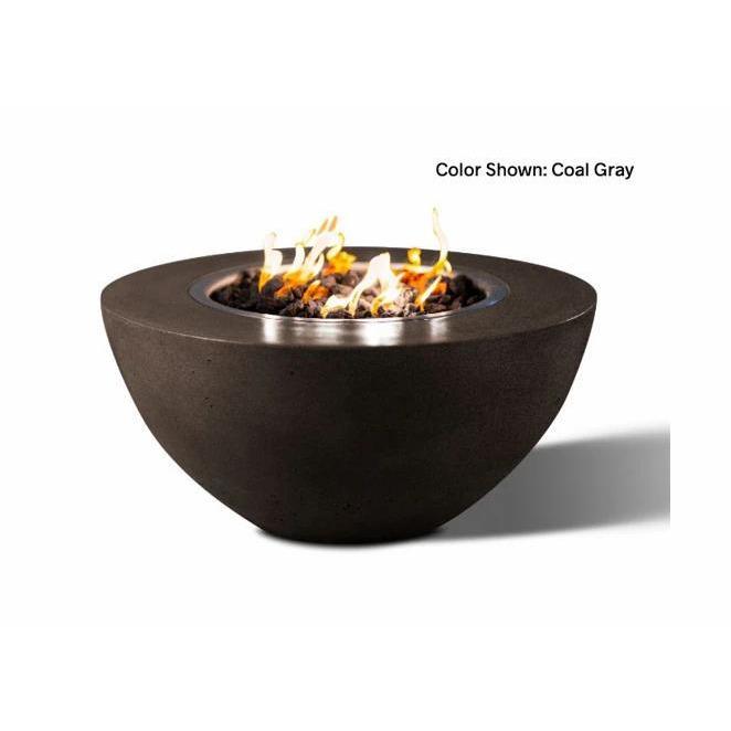 Slick Rock Concrete 34" Oasis Round Fire Bowl with Match Ignition - KOF34MNG