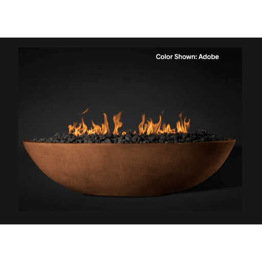 Slick Rock Concrete 60" Oasis Oval Fire Bowl with Electronic Ignition - KOF60EING