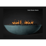 Slick Rock Concrete 60" Oasis Oval Fire Bowl with Match Ignition - KOF60MNG