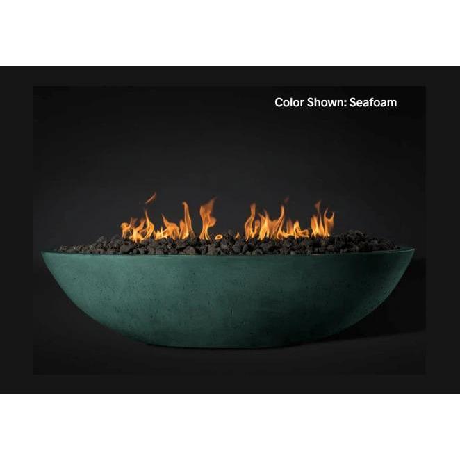 Slick Rock Concrete 60" Oasis Oval Fire Bowl with Match Ignition - KOF60MNG