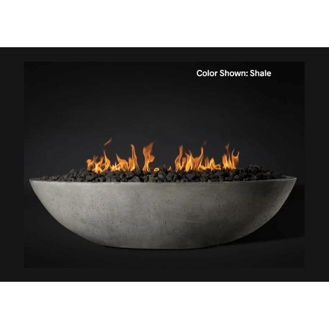 Slick Rock Concrete 60" Oasis Oval Fire Bowl with Match Ignition - KOF60MNG