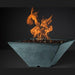 Slick Rock Concrete Ridgeline Square Fire Bowl with Electronic Ignition - KRL22SEING