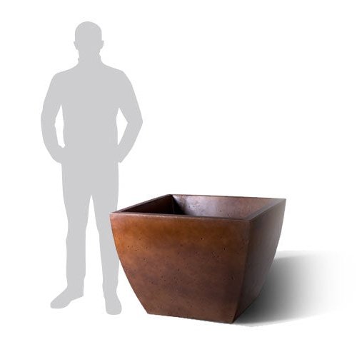 Slick Rock Square Large Planter - SL3627