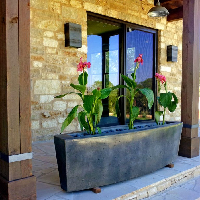 Slick Rock Square Linear Planter - SL7220