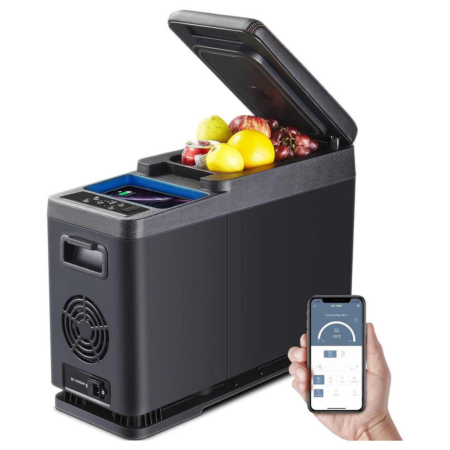 BODEGAcooler Mini Portable Car Armrest Refrigerator 9qt/8L  - CF8