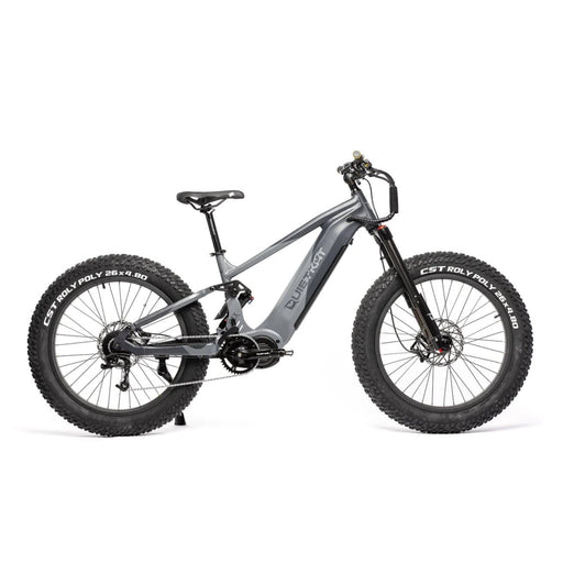 2023 QuietKat IBEX 1000W 48V Mid Drive Suspension Fat Tire Electric Bike