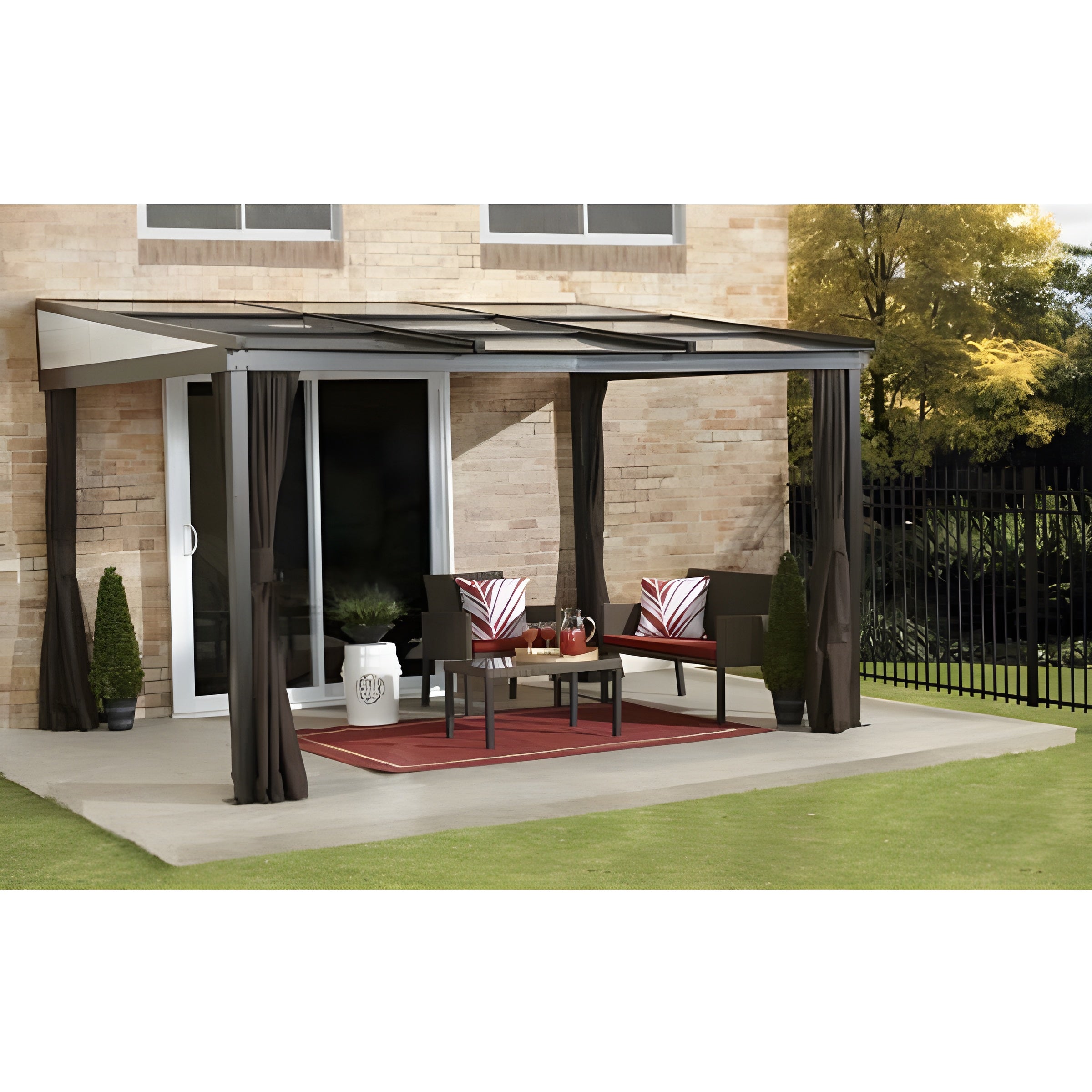 Sojag™ Budapest 10x12 Patio Gazebo with Mosquito Netting