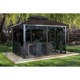 Sojag™ Genova II Double-Roof Gazebo with Mosquito Netting