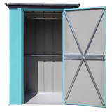 Spacemaker Patio Shed 4 x 3 Ft. In Teal And Anthracite - CY43T21