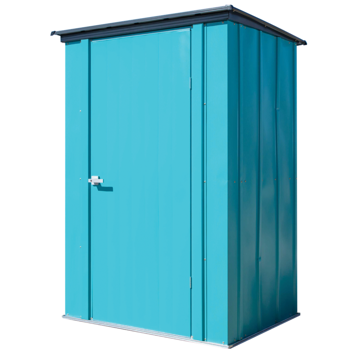 Spacemaker Patio Shed 4 x 3 Ft. In Teal And Anthracite - CY43T21