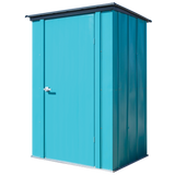 Spacemaker Patio Shed 4 x 3 Ft. In Teal And Anthracite - CY43T21