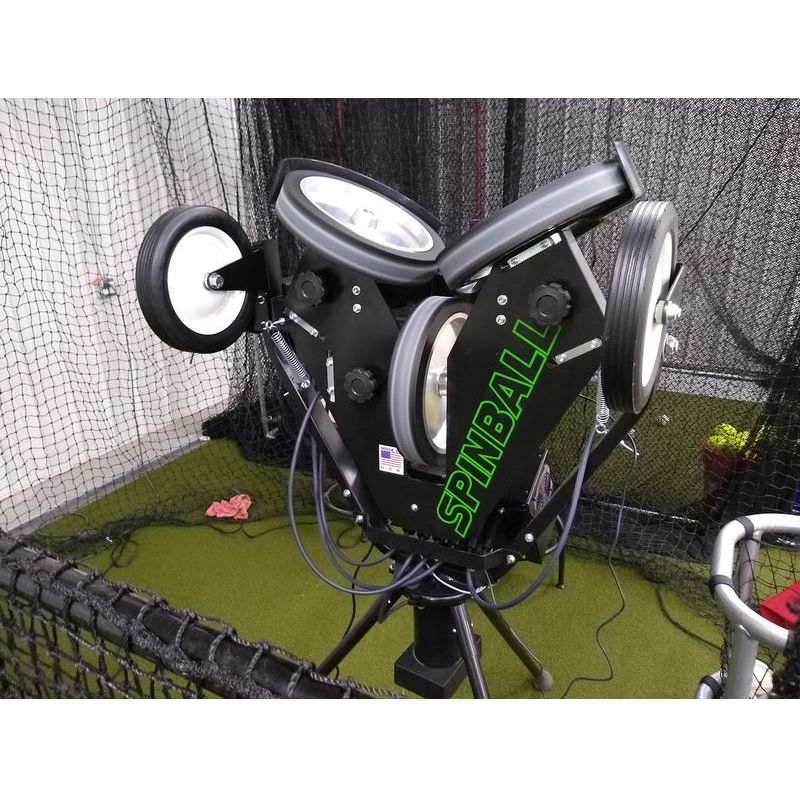 Spinball iPitch Smart Softball 3 Wheel Pitching Machine IPSB