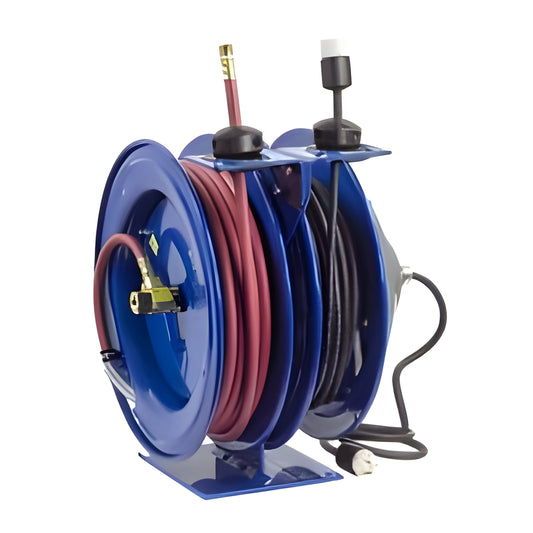 Coxreels C Series "Combination" Low Pressure Spring Driven Hose Reels - C-L350-5012-A