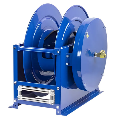 Coxreels DP Series "Dual Product Delivery" Low-Pressure Spring Driven Hose Reels - DLPL-3100