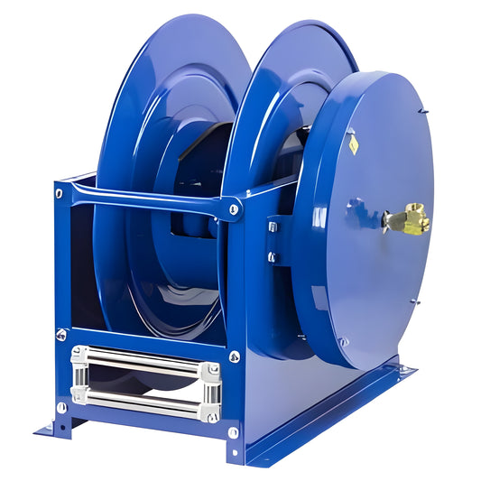 Coxreels DP Series "Dual Product Delivery" Medium-Pressure Spring Driven Hose Reels - DMPL-3100