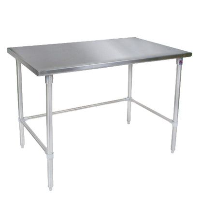 John Boos ST6-2436GBK 36" W x 24" D Work Table, Stainless Steel Top - JBST62436GBK
