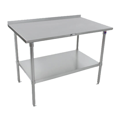 John Boos ST6R1.5-3060SSK Stainless Steel 60" W x 30" D Work Table - JBST6R153060SSK