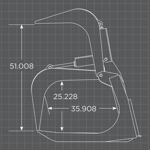 Loflin Fabrication Monster Root Grapple - 0010401072