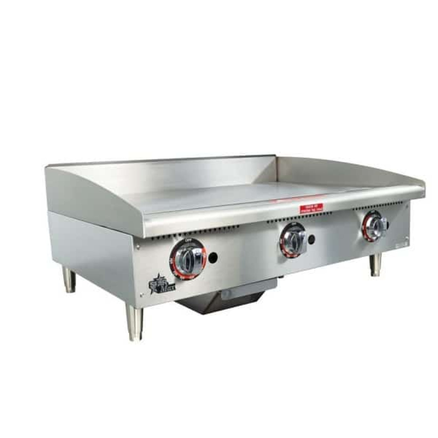Star 636TF 36" Gas Countertop Griddle with Thermostatic Controls - 84,900 BTU - 8G-636TF