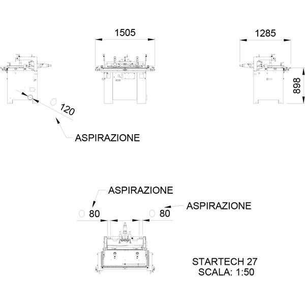 SCM Multi-Boring Machine - Startech/27